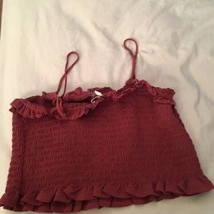 Tank top purple/maroon